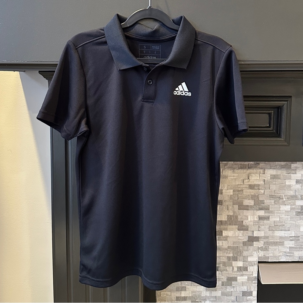 adidas Boys' Active Performance Mesh Golf Polo Shirt